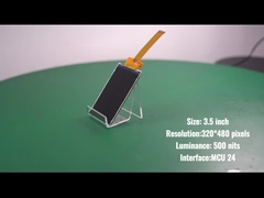 3.5 ∆ LCD 모니터 모듈 광대 시각 각도 높은 밝기 LCD 디스플레이