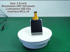 산업용 맞춤형 TFT LCD 디스플레이 모듈 2.8 인치
