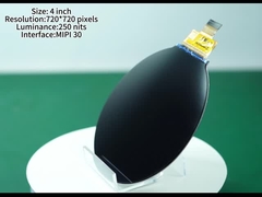 40.0인치 원형 LCD 디스플레이 모듈 720*720 픽셀 고해상도 TFT 디스플레이