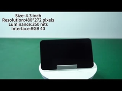 차량 터치 스크린 LCD 디스플레이 고 밝기 300 Nit LCD 터치 디스플레이