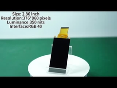 IPS TFT LCD 디스플레이 터치 스크린 저항성 LCD 디스플레이 2.86 인치